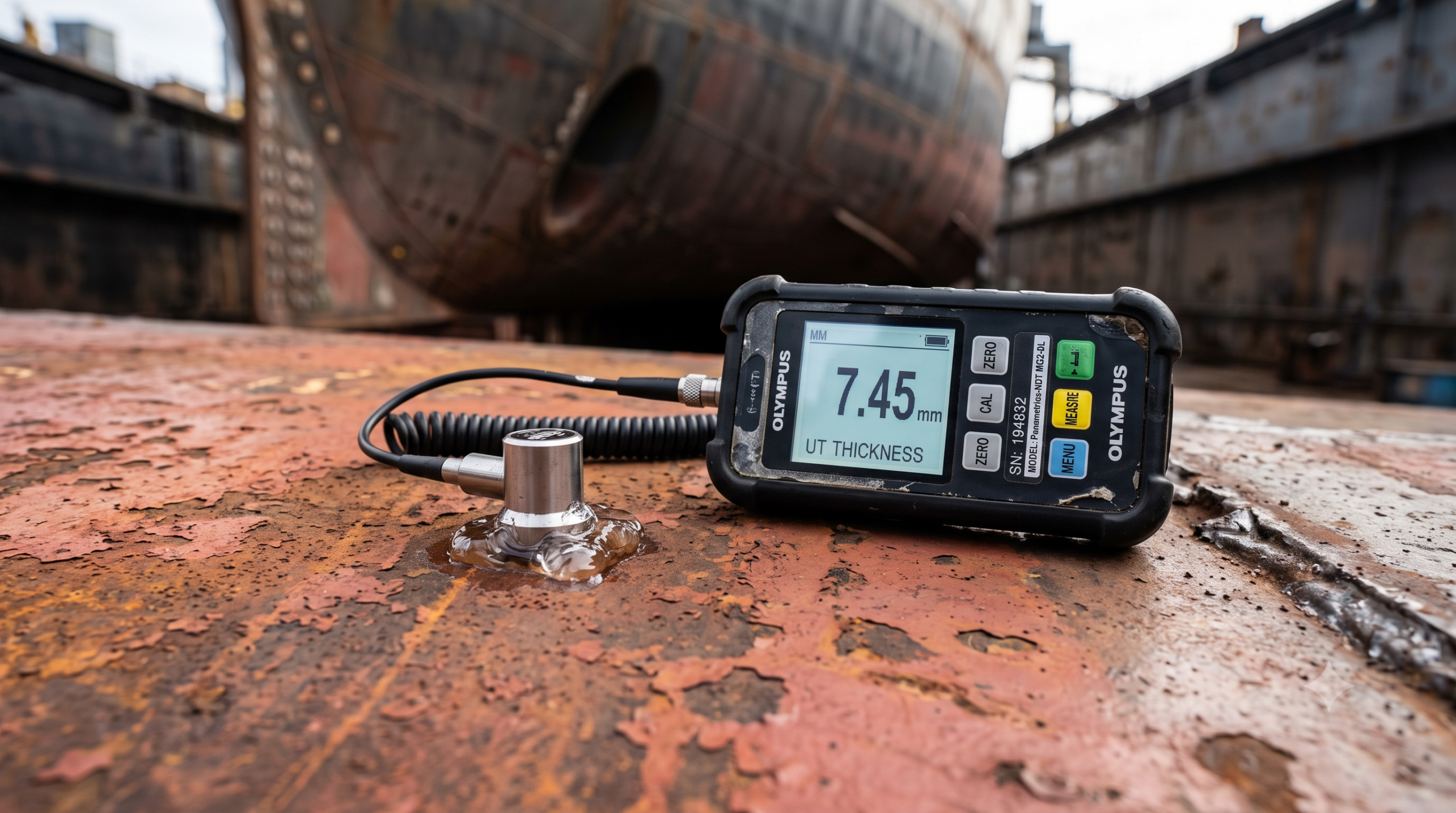 Kiểm tra NDT và đo chiều dày vỏ tàu