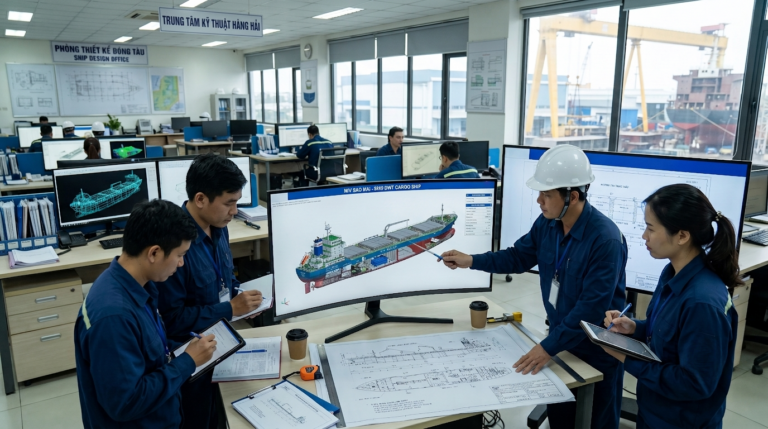 Ngọc Mai hoàn thành thiết kế sê-ri tàu hàng 5000 DWT cho đối tác