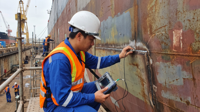 Tầm quan trọng của siêu âm mối hàn trong sửa chữa vỏ tàu